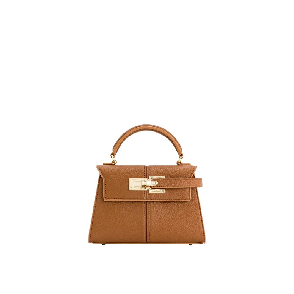 9602 Elise Top Handle Bag - Brown